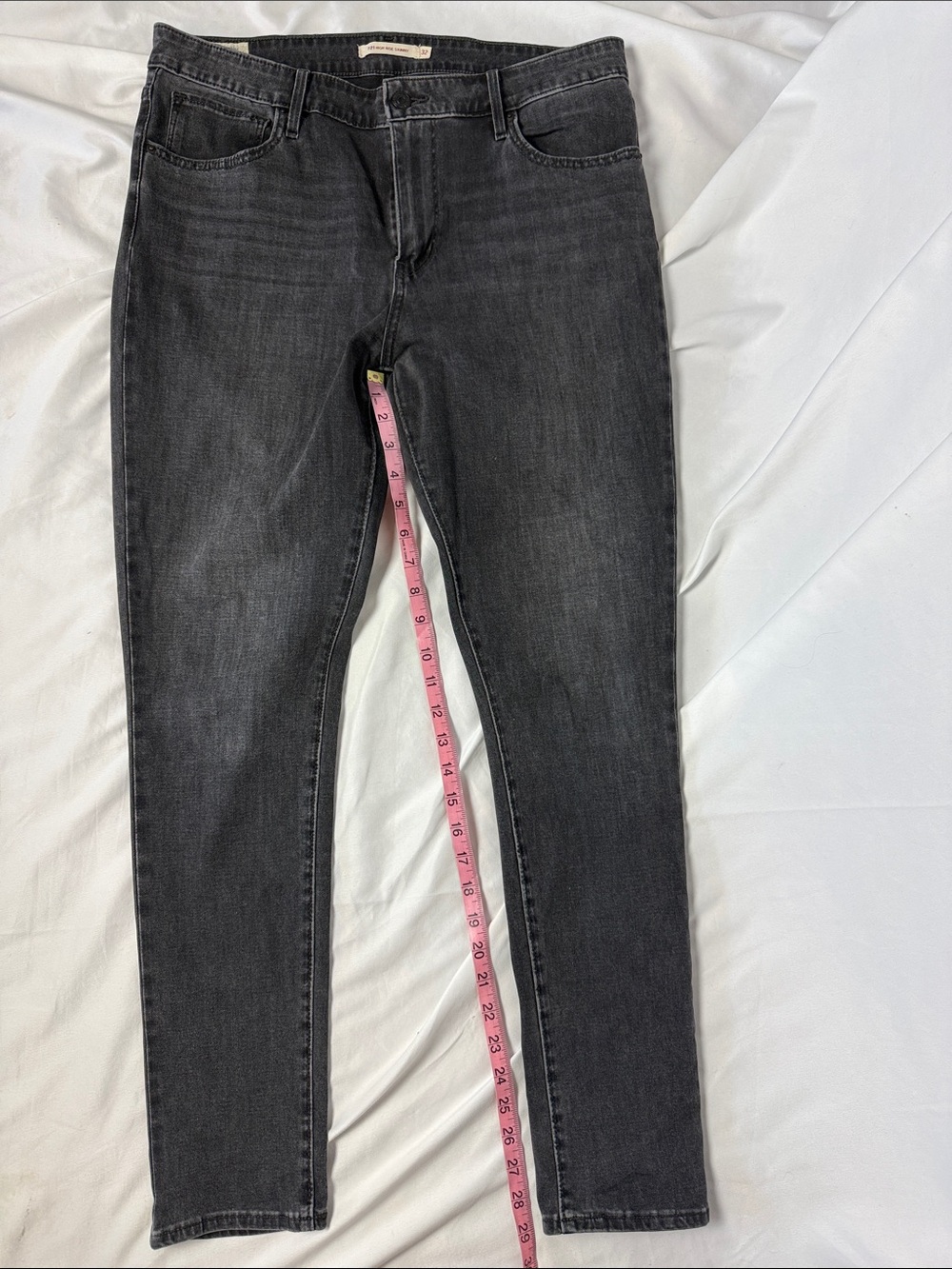 Levi's Black Skinny High-Rise Jeans